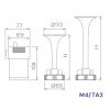 FIAMM M4/TA2 2-tónová fanfára s kompresorem, 12V - 921981