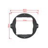 Adapter repro 165mm Audi rozmery