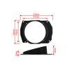 Adaptery repro 130mm Mercedes C [W202]