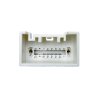ISO adapter pro autoradia Mitsubishi PSA detail konektoru 6