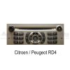 OEM autoradio Citroen Peugeot RD4 N1 9