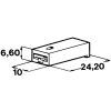 Kryt dutinky 6,3 mm