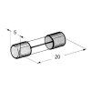 Trubickova sklenena pojistka 20x5mm