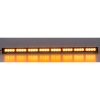 LED světelná alej, 32x 3W LED, oranžová 910mm, ECE R65 - kf756-8