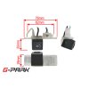 CCD parkovaci kamera Peugeot Citroen rozmery 3