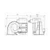 PN1/12V Twister pneumaticky klakson