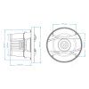 MACROM M1SW.1044 subwoofer 25cm