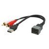 Adapter pro USB / AUX konektor Nissan