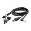 USB+JACK konektor Nissan Qashqai (14->)