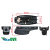 DVR kamera BMW rozmery 10