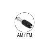 FM stresni antena se zesilovacem