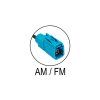 FM stresni antena se zesilovacem