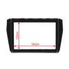 Ramecek autoradia 2DIN Suzuki Swift IV otvor pro 8 navigaci 13