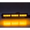 LED světelná alej, 12x LED 3W, oranžová 360mm, ECE R65 - kf756-3