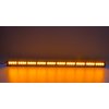 LED světelná alej, 40x LED 3W, oranžová 1210mm, ECE R65