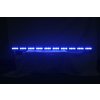 LED alej voděodolná (IP66) 12-24V, 40x LED 1W, modrá 1200mm