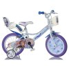 DINO Bikes - Dětské kolo 16" Frozen 2 se sedačkou pro panenku a košíkem - DB-164RFZ3