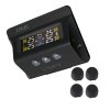 TPMS kontrola tlaku v pneumatice 4 externí čidla / solární napájení - tpms-x3