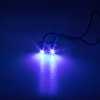 LED stroboskop modrý 2x3W, 12-24V - kf707blu