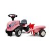 FALK - Dětské odrážedlo Baby Girls New Holland T7 s vlečkou - FA-288C