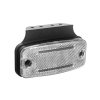 Přední obrysové světlo LED, bílý obdélník, ECE R10 - kf665wh