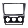 2DIN redukce pro Škoda Octavia 2009-2013 manual Clima šedý - 11120a