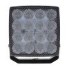 LED světlo čtvercové, 16x3W, 110x110mm, ECE R10 - wl448