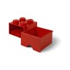 LEGO úložný box s šuplíkem 250x250x180mm - tmavě šedý - LEGO40051754