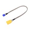 Konverzní kabel Pro EC3 - XT-90 samice 14AWG 40cm - GF-1206-012