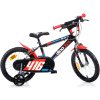 DINO Bikes - Dětské kolo 16" černo-červené - DB-416US