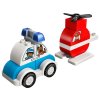 LEGO DUPLO - Hasičský vrtulník a policejní auto - LEGO10957