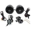Zvukový systém s reproduktory na motocykl, skútr, ATV s FM, USB, AUX, BLUETOOTH, barva černá - rsm100bl