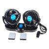 Ventilátor 108mm DUO na palubní desku 12V - F4112