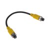 Kabel video 4pin samice/samice, 0,2m - svkab02s