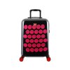 LEGO Luggage Cestovní kufr Brick Dots 20" - černý/růžový - LEGO20161-1976