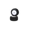 Losi kolo s pneu Pin, zadní, blý disk (2): Mini-T 2.0 - LOS41013