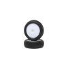 Losi kolo s pneu Taper Pin, přední, bílý disk (2): Mini-B - LOS41017