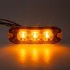 PROFI SLIM výstražné LED světlo vnější, oranžové, 12-24V, ECE R65 - CH-073