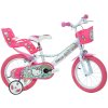 DINO Bikes - Dětské kolo 14" Hello Kitty 2 - DB-144R-HK2