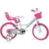 DINO Bikes - Dětské kolo 16" Hello Kitty 2 - DB-164R-HK2