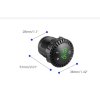 Digitální LED hodiny 12-24V, modré - 34671