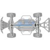 24 68277 4 Slash 4X4 Ultimate Driveline Top View