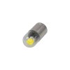 LED BAU15s bílá, 12V, 1LED/COB, celosklo - 95125