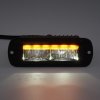 LED světlo obdélníkové s oranžovým výstražným světlem, ECE R10, R65 - wl-460AB