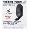 2x USB QC3.0 + USB-C zásuvka 12/24V, montáž na tyč - 34711
