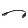 Anténní adaptér pro DVB-T - 3,5 mm mono JACK/F konektor (10 cm) - 66540