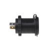 2x USB nabíječka s voltmetrem voděodolná do panelu, červená - 34562R