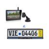 SET bezdrátový digitální kamerový systém s kamerou v SPZ se solárním napájením a monitorem 5" - cw3-spzcam50