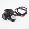 2x USB nabíječka s voltmetrem/teploměrem na motocykl - 34708