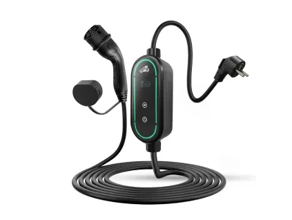 pl219552200 7 4kw 32a portable ev charger with ip67 delay charging